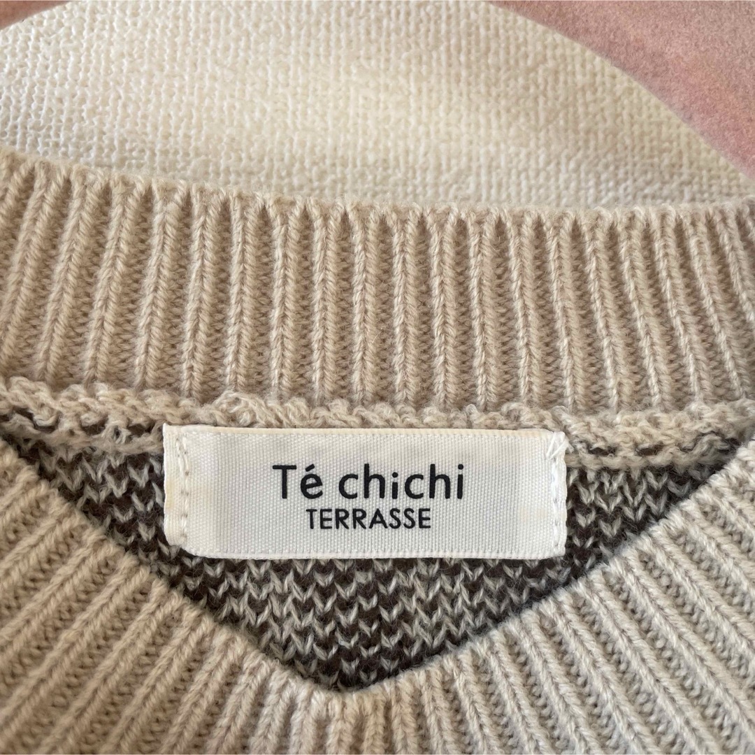 Techichi(テチチ)のTechichi チェック柄 セーター レディースのトップス(ニット/セーター)の商品写真