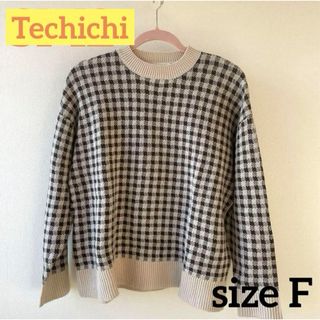 テチチ(Techichi)のTechichi チェック柄 セーター(ニット/セーター)