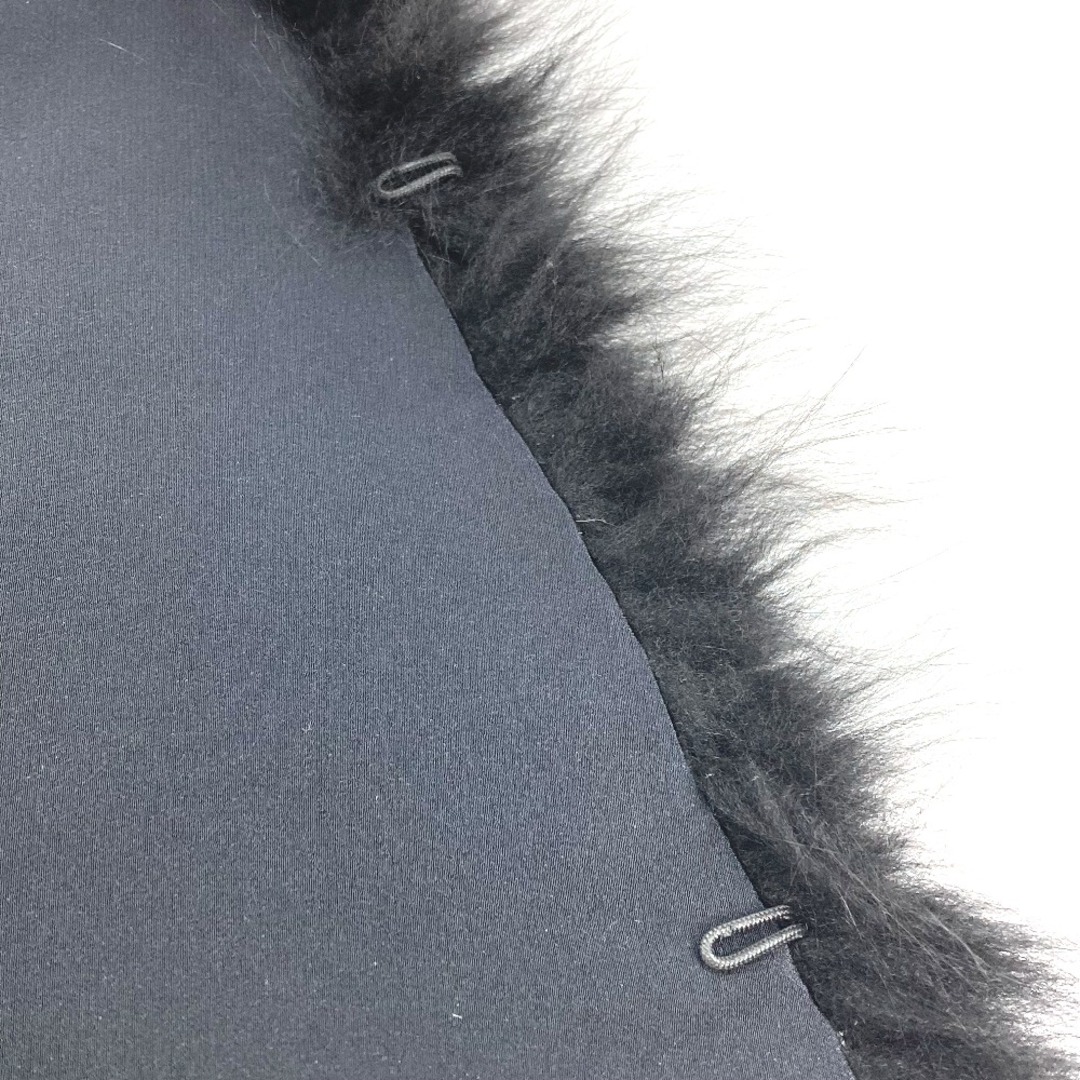 FENDI(フェンディ)のフェンディ FENDI ズッカ ティペット FNG496 ファー 毛皮 マフラー フォックス ブラック 美品 レディースのファッション小物(マフラー/ショール)の商品写真