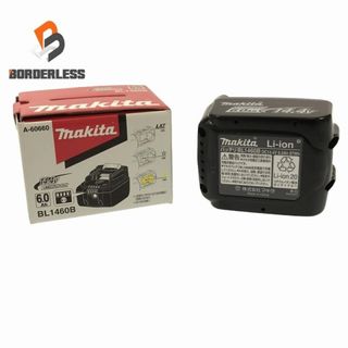 マキタ(Makita)の☆未使用品☆makita マキタ 14.4V 6.0Ah 純正 リチウムイオンバッテリー BL1460B リチウムイオン電池 蓄電池 充電池 88045(工具)