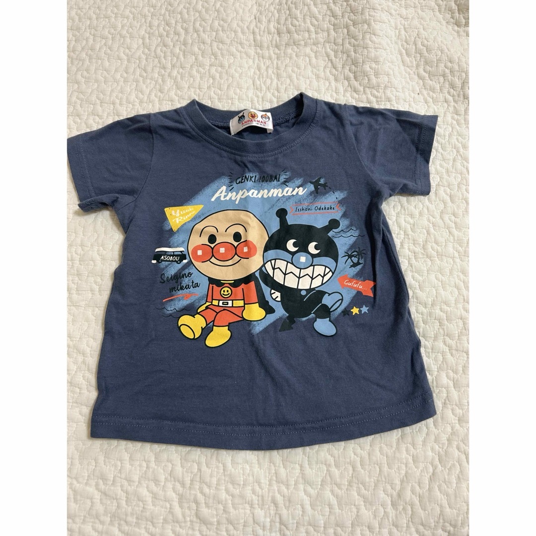 アンパンマン　Tシャツ　90 キッズ/ベビー/マタニティのキッズ服男の子用(90cm~)(Tシャツ/カットソー)の商品写真