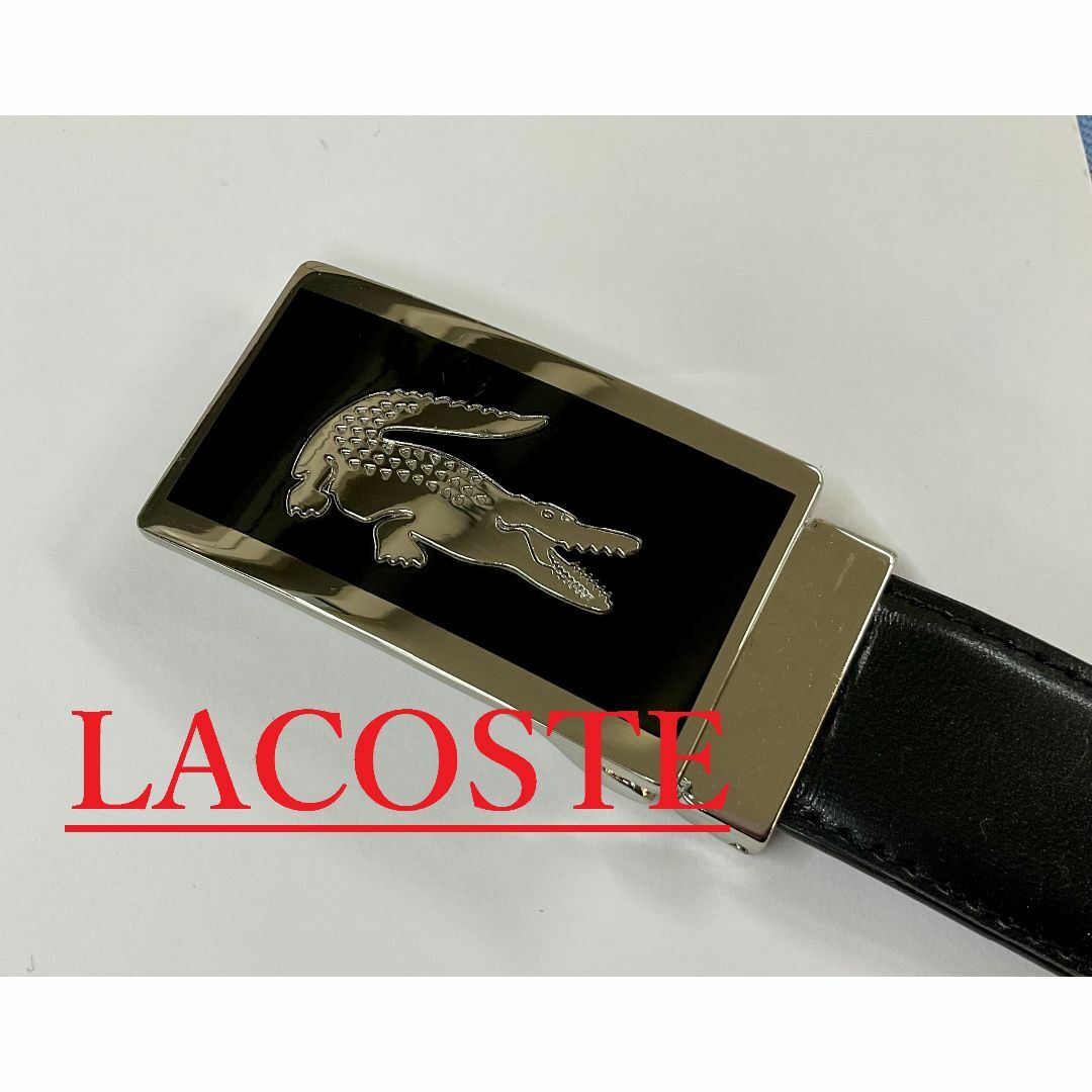 LACOSTE(ラコステ)のラコステ　LACOSTE　バックル　04　シルバー　サンプル見本　未使用 メンズのファッション小物(ベルト)の商品写真