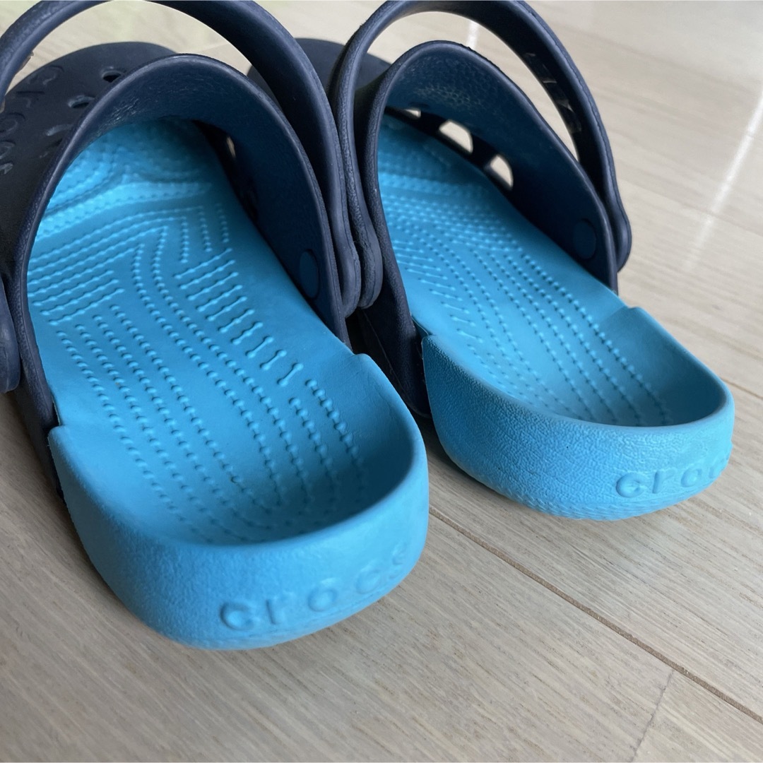 crocs(クロックス)のクロックス　18㎝　c11 キッズ/ベビー/マタニティのキッズ靴/シューズ(15cm~)(サンダル)の商品写真