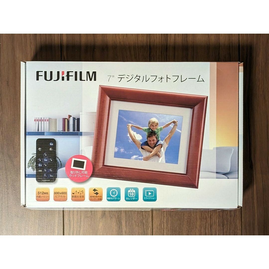 富士フイルム(フジフイルム)の富士フイルム デジタルフォトフレーム DP-7V インテリア/住まい/日用品のインテリア小物(フォトフレーム)の商品写真