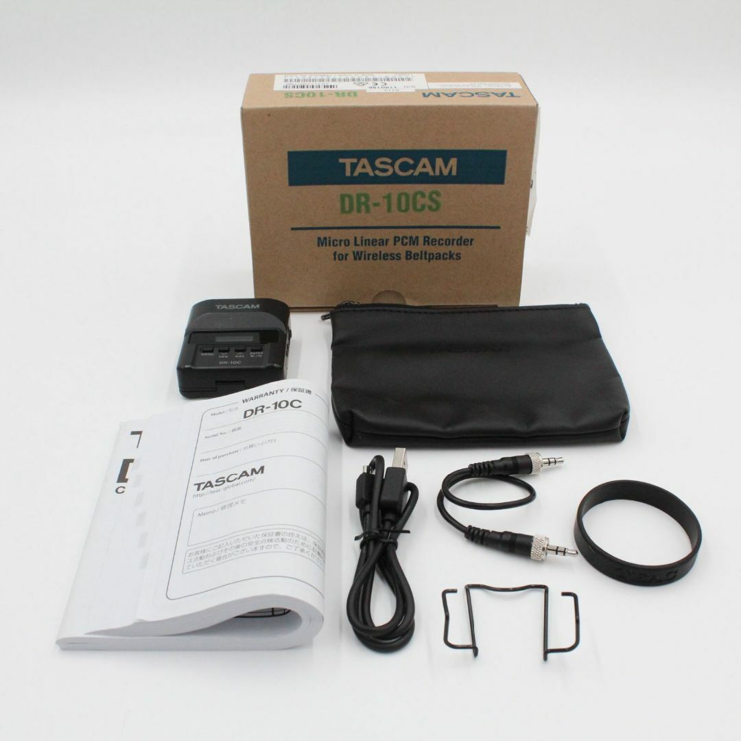 ★美品★ TASCAM タスカム DR-10CS スマホ/家電/カメラのテレビ/映像機器(その他)の商品写真