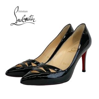 クリスチャンルブタン(Christian Louboutin)のクリスチャンルブタン Christian Louboutin パンプス 靴 シューズ パテント ブラック 黒(ハイヒール/パンプス)