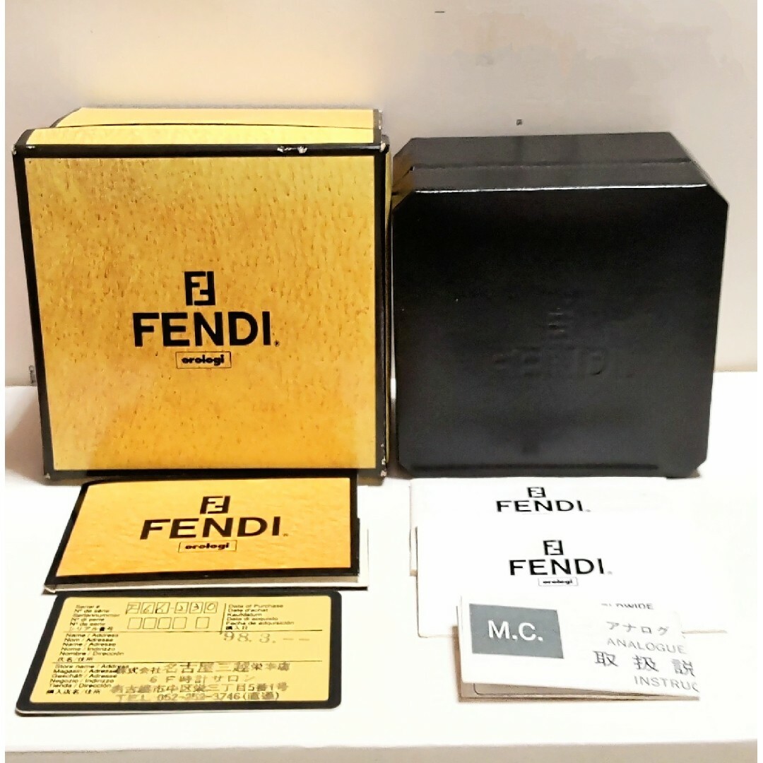 FENDI(フェンディ)の新品❗FENDI orologi 660L フェンディ オロロジ 腕時計 青 箱 レディースのファッション小物(腕時計)の商品写真