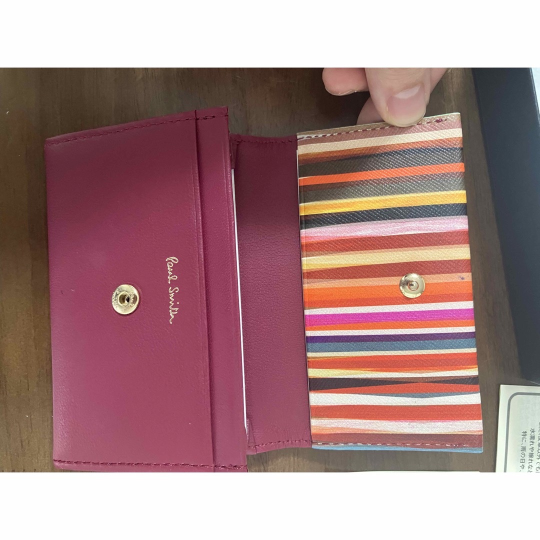 Paul Smith(ポールスミス)のpaul smith 名刺入れ メンズのファッション小物(名刺入れ/定期入れ)の商品写真