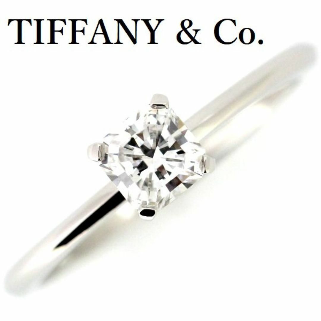 Tiffany & Co.(ティファニー)のティファニー 0.30ct D-IF-3EX トゥルー ダイヤモンド リング Pt950 レディースのアクセサリー(リング(指輪))の商品写真