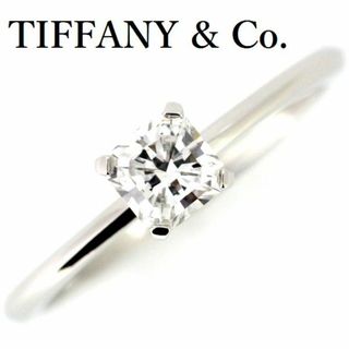 ティファニー(Tiffany & Co.)のティファニー 0.30ct D-IF-3EX トゥルー ダイヤモンド リング Pt950(リング(指輪))