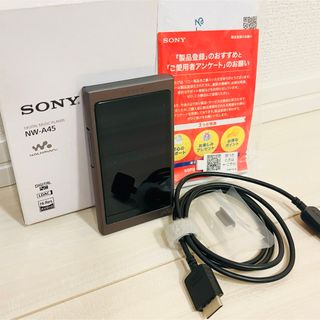 【良品】SONY ウォークマン NW-A45