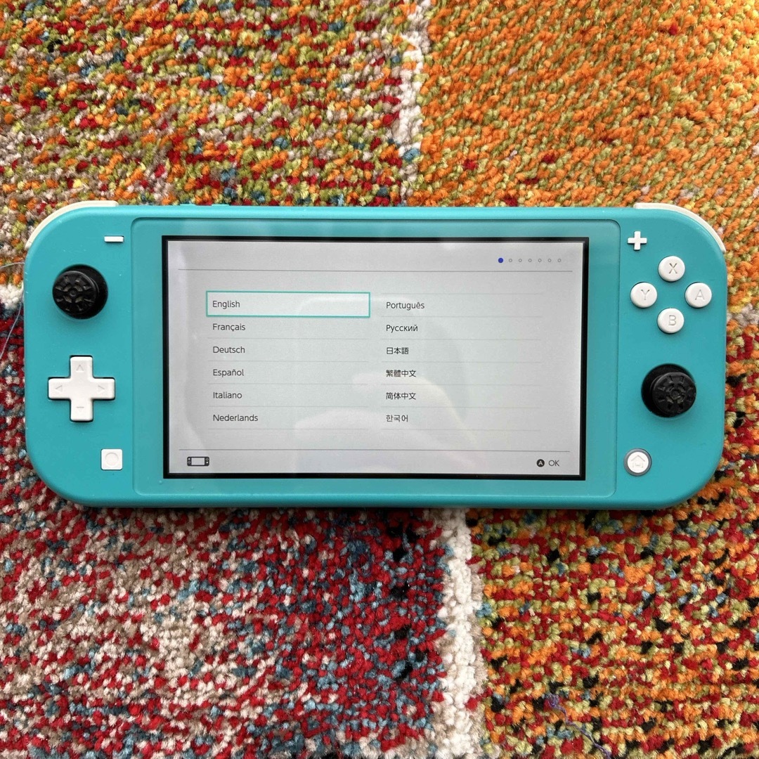 Nintendo Switch(ニンテンドースイッチ)のNintendo Switch  Lite ターコイズ エンタメ/ホビーのゲームソフト/ゲーム機本体(家庭用ゲーム機本体)の商品写真