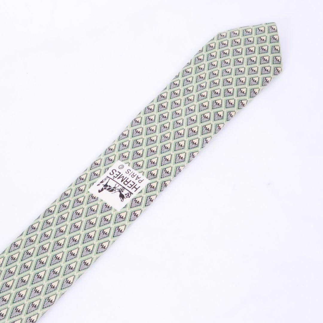 Hermes(エルメス)のHermes　エルメス　ネクタイ　薄い緑 メンズのファッション小物(ネクタイ)の商品写真
