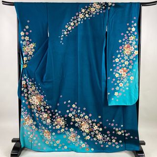 振袖 身丈168cm 裄丈67.5cm 正絹 名品 【中古】