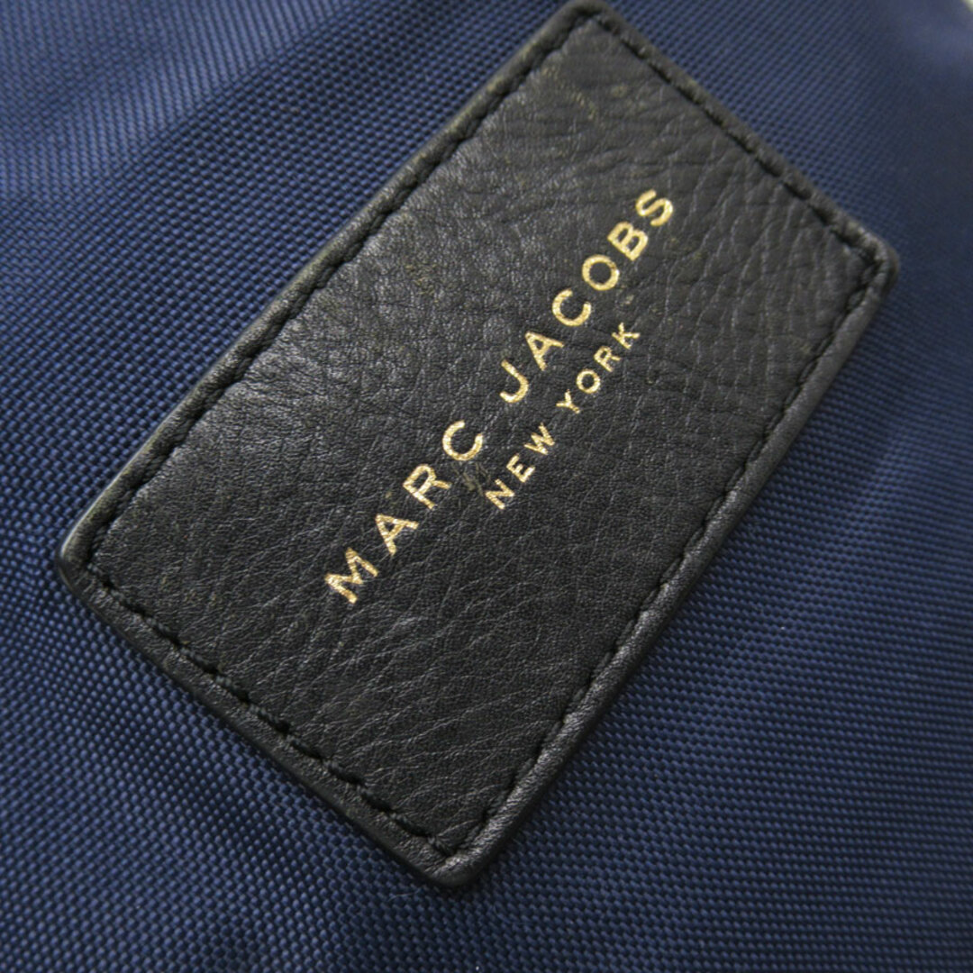 MARC JACOBS(マークジェイコブス)のマークジェイコブス MARC JACOBS リュック ナイロン/レザー ネイビー×ブラック レディース 送料無料【中古】 g4044a レディースのバッグ(リュック/バックパック)の商品写真
