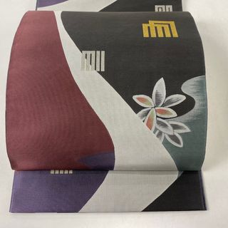 袋帯 美品 名品 六通 正絹 【中古】(帯)