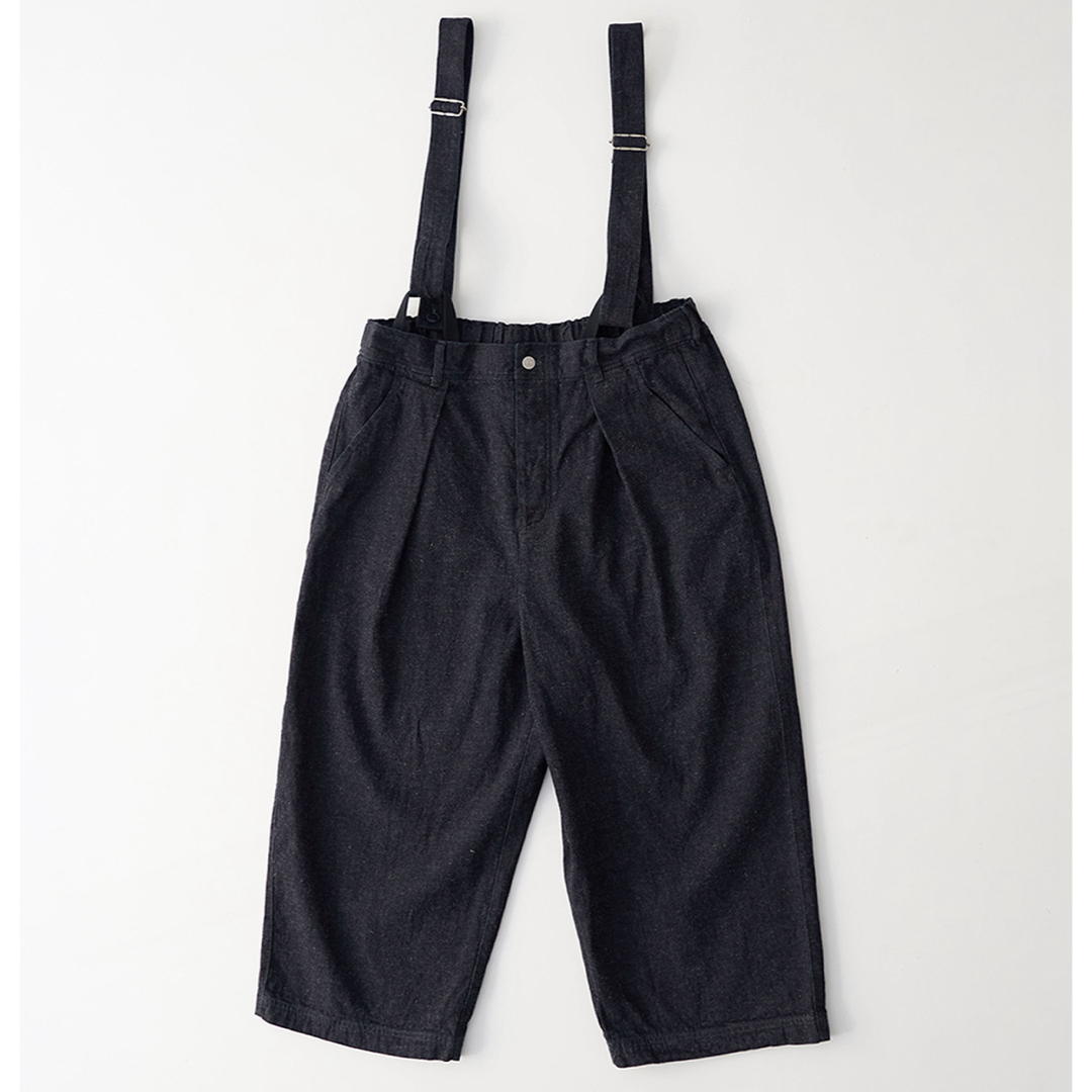 nR UpcycleLino デニムサスペンダーパンツ nR UpcycleLino デニムサスペンダーパンツ
