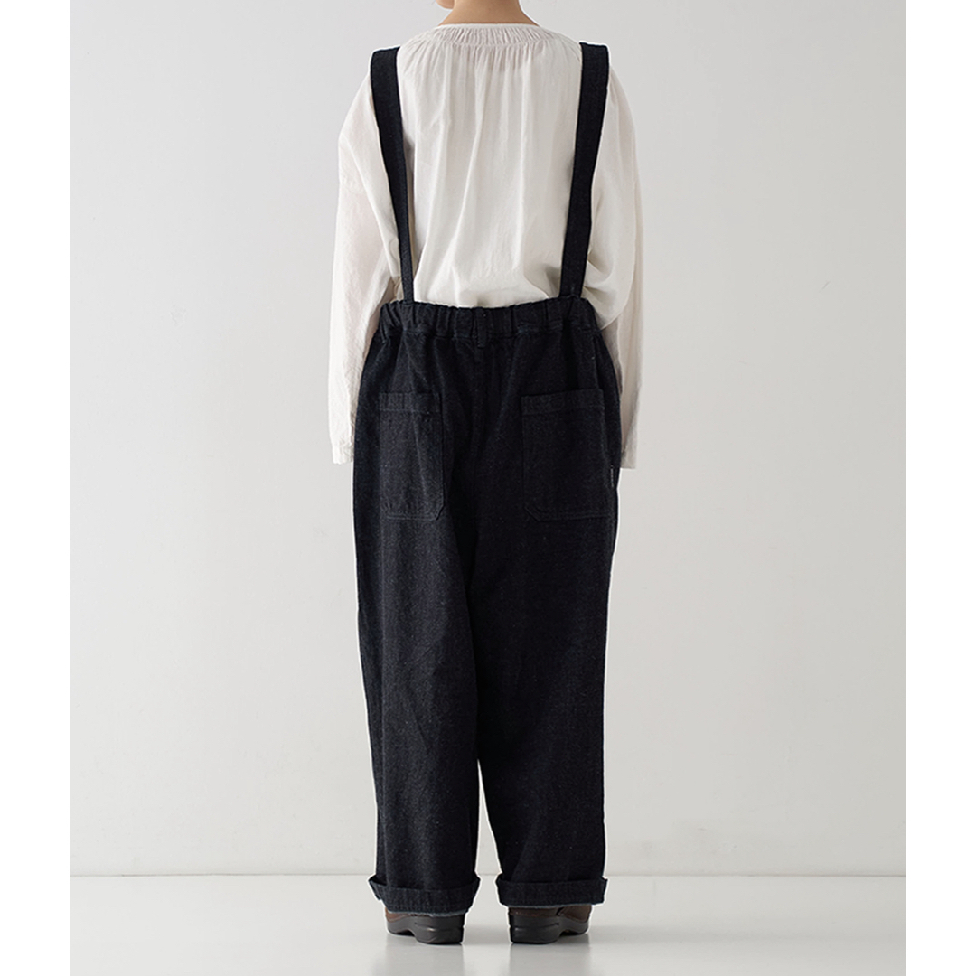 nR UpcycleLino デニムサスペンダーパンツ nR UpcycleLino デニムサスペンダーパンツ