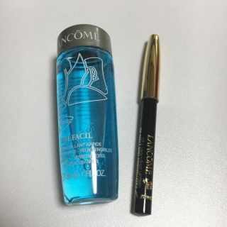 ランコム(LANCOME)の値下げ★新品★ ランコム ビファシル メイク落とし 30ml & アイライナー(クレンジング/メイク落とし)