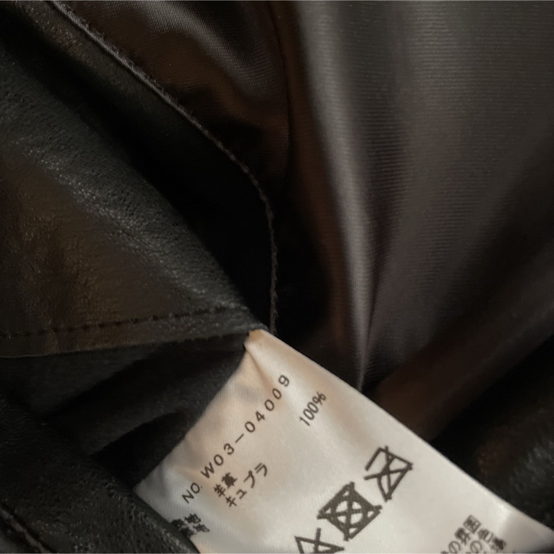 COMOLI(コモリ)の22aw comoli コモリ レザーコート 3  美品 メンズのジャケット/アウター(レザージャケット)の商品写真