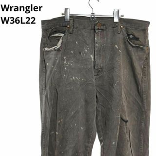 ラングラー(Wrangler)のWrangler　W36L22 ストレートワイドジーンズ　グレーデニム　 8(デニム/ジーンズ)