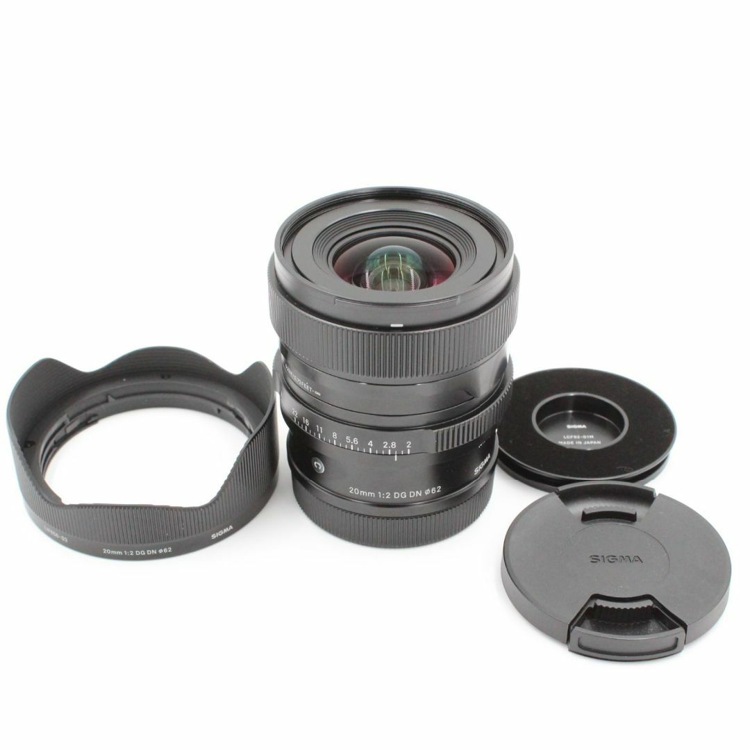 SIGMA(シグマ)の★新品級★ シグマ 20mm F2 DG DN Contemporary  スマホ/家電/カメラのカメラ(レンズ(単焦点))の商品写真