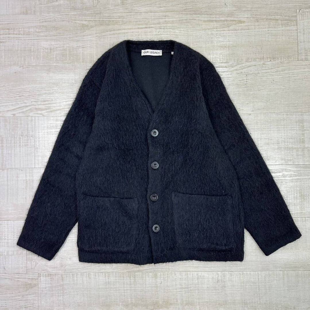22aw 2022 OUR LEGACY モヘア カーディガン サイズ 48 22aw 2022 OUR LEGACY モヘア カーディガン サイズ 48