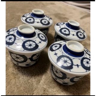 茶碗蒸しカップ　茶碗蒸し容器　４個セット(食器)