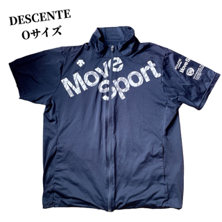 デサント(DESCENTE)のDESCENTE デサント　ムーブスポーツ　半袖　ジップアップ　スポーツウェア(ウェア)