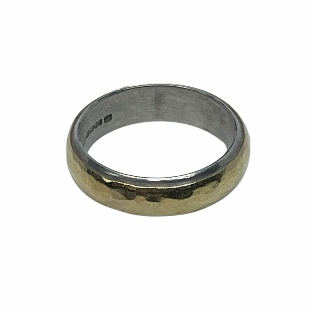 MALCOM BETTS マルコムベッツ シルバー925 リング 指輪 ゴールド シルバー サイズ 19号 正規品 / 32589 レディースのアクセサリー(リング(指輪))の商品写真