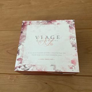 VIAGE - ヴィアージュナイトブラMチェリーレッド