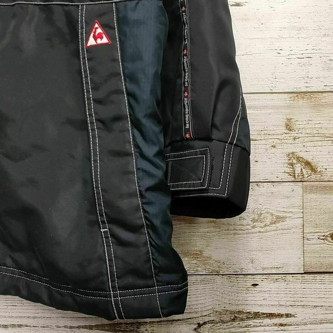 le coq sportif(ルコックスポルティフ)の【231】90s希少ルコックスポルティフフルジップ中綿ジャケットロゴ刺繍 メンズのジャケット/アウター(ブルゾン)の商品写真