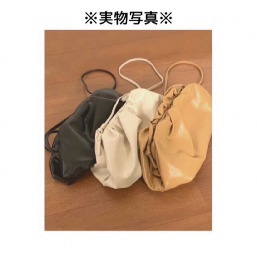 マンドゥ レザー ショルダーバッグ ブラック 2way ポケット付 マンドゥ レザー ショルダーバッグ ブラック 2way ポケット付