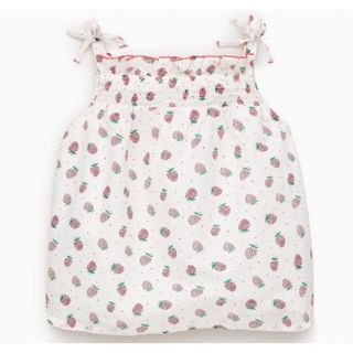 ザラキッズ(ZARA KIDS)のZARA baby ザラベビー キャミソール 9-12M 80(タンクトップ/キャミソール)