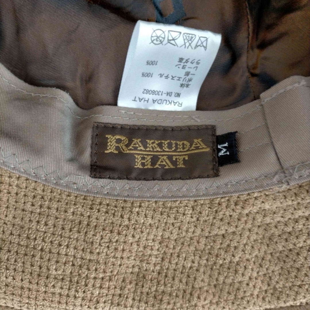 USED古着(ユーズドフルギ) {{RAKUDA HAT}} ラクダ革ハット メンズの帽子(ハット)の商品写真