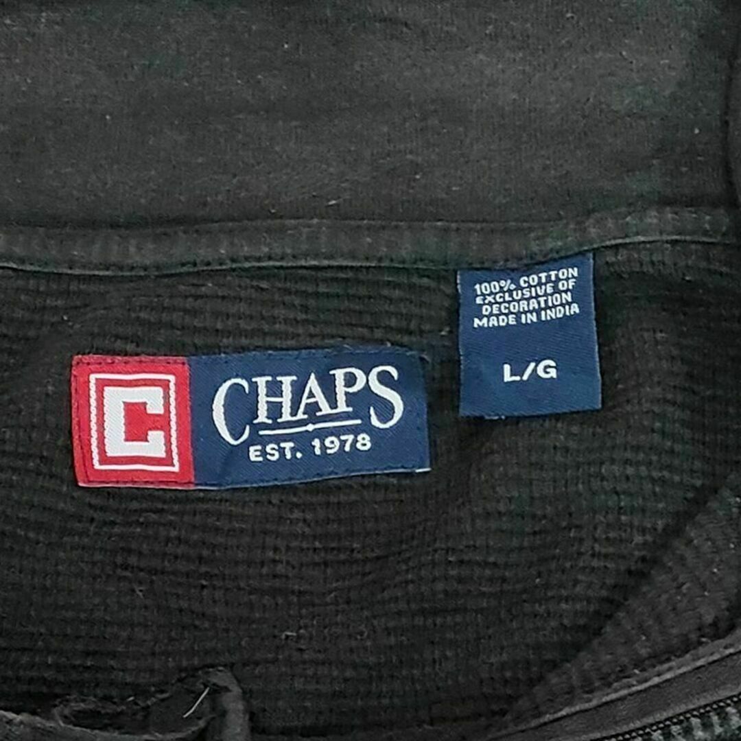 CHAPS(チャップス)の【282】USA古着　チャップス　コットン　プルオーバー　刺繍ロゴ メンズのトップス(スウェット)の商品写真