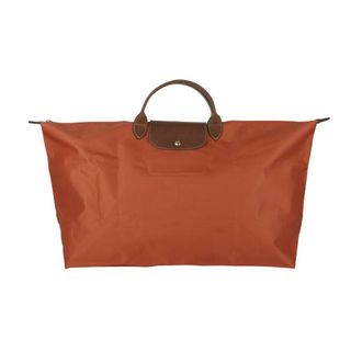 ロンシャン(LONGCHAMP)の新品 ロンシャン LONGCHAMP ボストンバッグ ル プリアージュ トラベルバッグ Mサイズ オレンジ(ボストンバッグ)