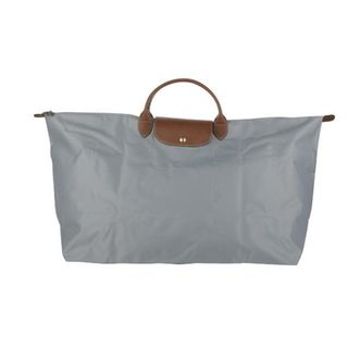 ロンシャン(LONGCHAMP)の新品 ロンシャン LONGCHAMP ボストンバッグ ル プリアージュ トラベルバッグ Mサイズ スティール(ボストンバッグ)