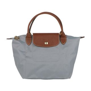 ロンシャン(LONGCHAMP)の新品 ロンシャン LONGCHAMP ハンドバッグ ル プリアージュ トップハンドルバッグ Sサイズ スティール(ハンドバッグ)