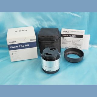 シグマ(SIGMA)のシグマ 19mm F2.8 DN ソニーEマウント用 シルバー Artライン(レンズ(単焦点))