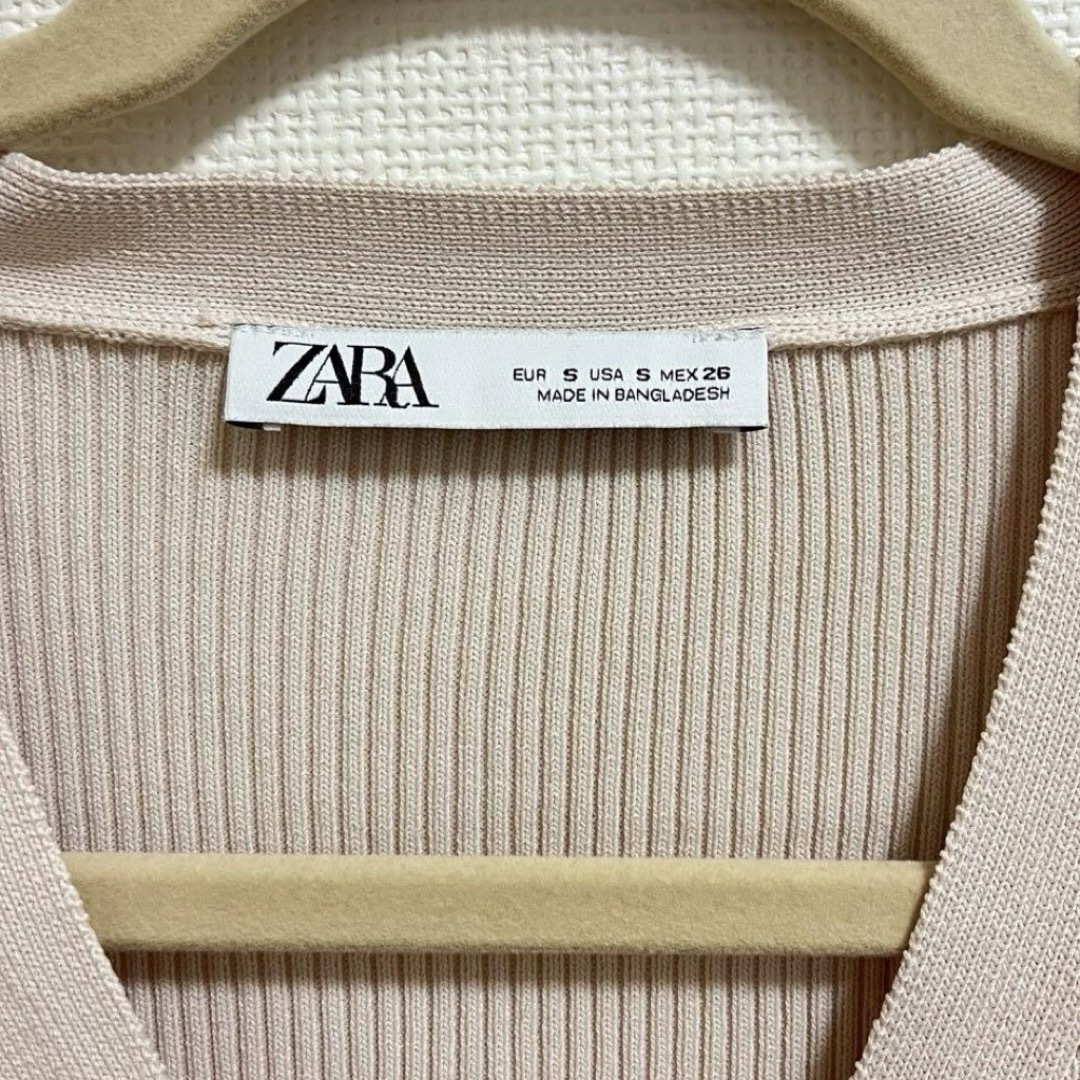 ZARA(ザラ)のZARA クロップド カーディガン レディースのトップス(カーディガン)の商品写真