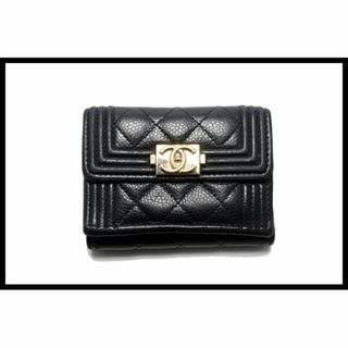 CHANEL - CHANEL 29番台 ボーイシャネル 3つ折り財布■03wd14665441