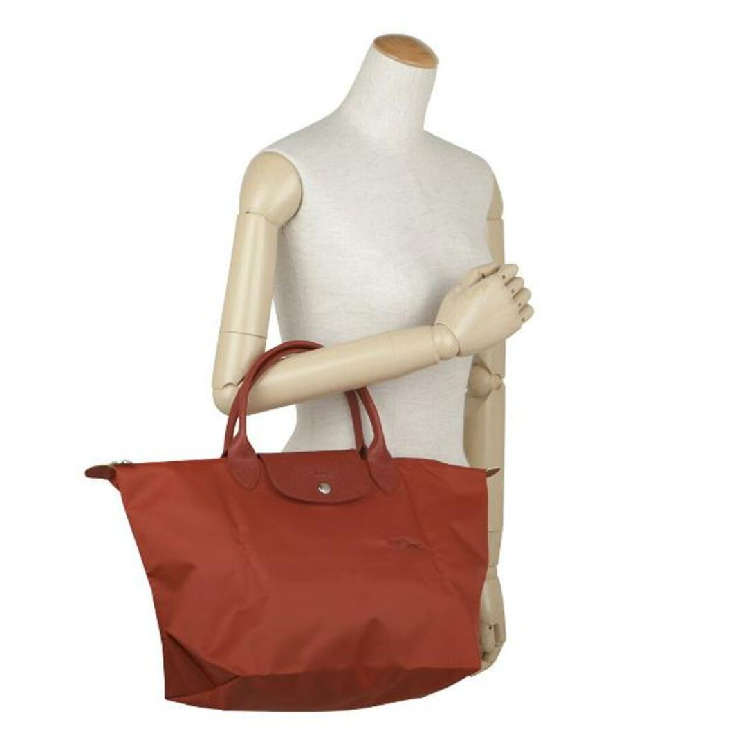 LONGCHAMP(ロンシャン)の新品 ロンシャン LONGCHAMP ハンドバッグ ル プリアージュ グリーン トップハンドルバッグ Mサイズ トマト レディースのバッグ(ハンドバッグ)の商品写真