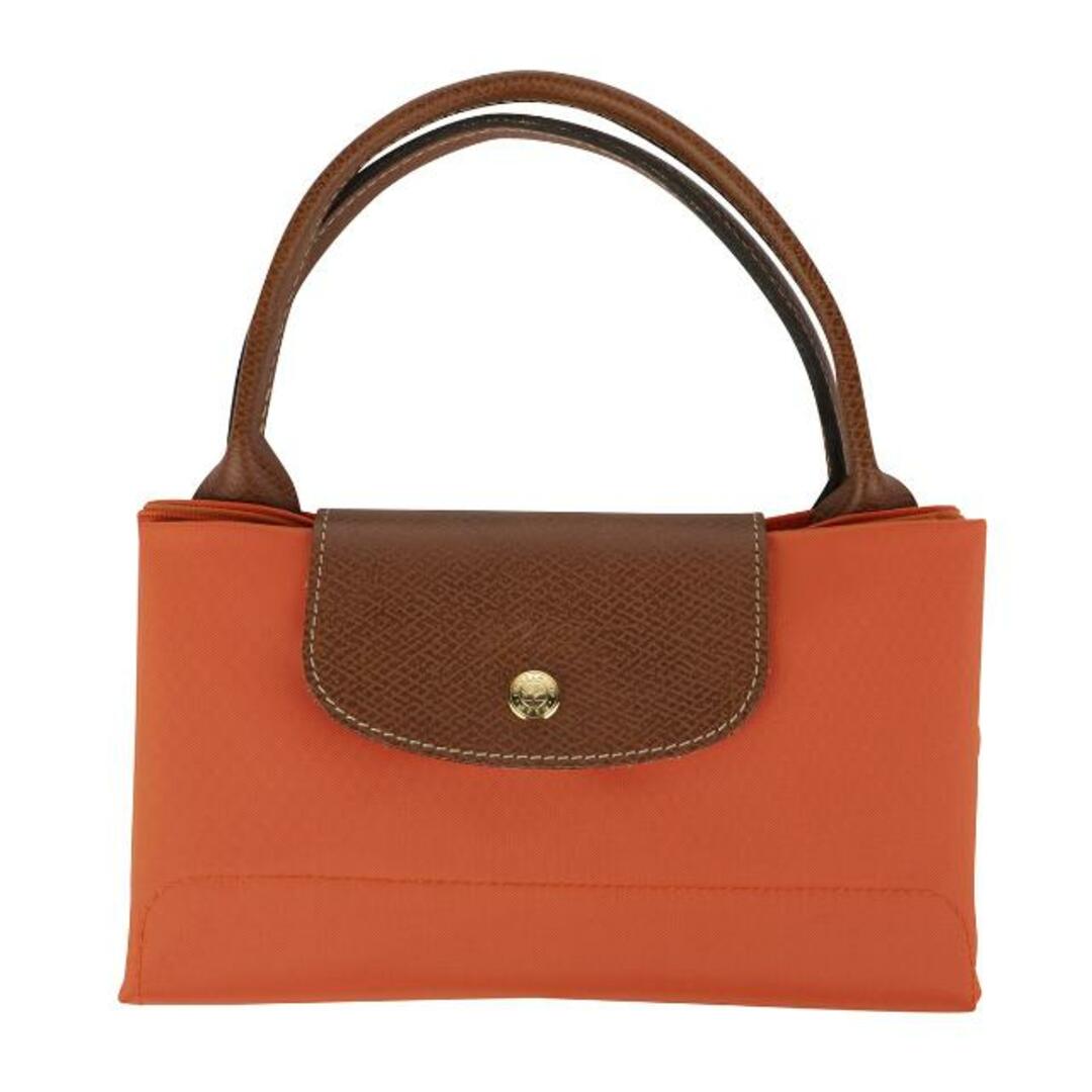 LONGCHAMP(ロンシャン)の新品 ロンシャン LONGCHAMP ハンドバッグ ル プリアージュ トップハンドルバッグ Mサイズ オレンジ レディースのバッグ(ハンドバッグ)の商品写真