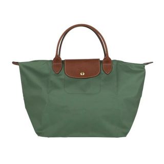 ロンシャン(LONGCHAMP)の新品 ロンシャン LONGCHAMP ハンドバッグ ル プリアージュ トップハンドルバッグ Mサイズ セージ(ハンドバッグ)