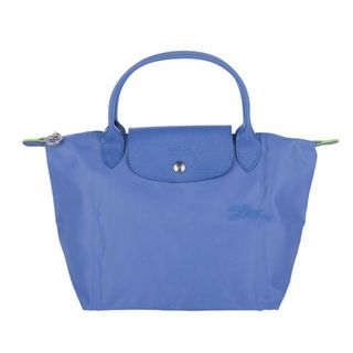 ロンシャン(LONGCHAMP)の新品 ロンシャン LONGCHAMP ハンドバッグ ル プリアージュ グリーン トップハンドルバッグ Sサイズ コーンフラワー(ハンドバッグ)