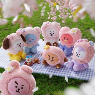 ビーティーイシビル(BT21)のBT21 SPRING DAYS EDITION ぬいぐるみ 【TATA】(キャラクターグッズ)