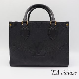 LOUIS VUITTON - 美品！ヴィトン　アンプラント　オンザゴーPM  2wayバッグ　ブラック