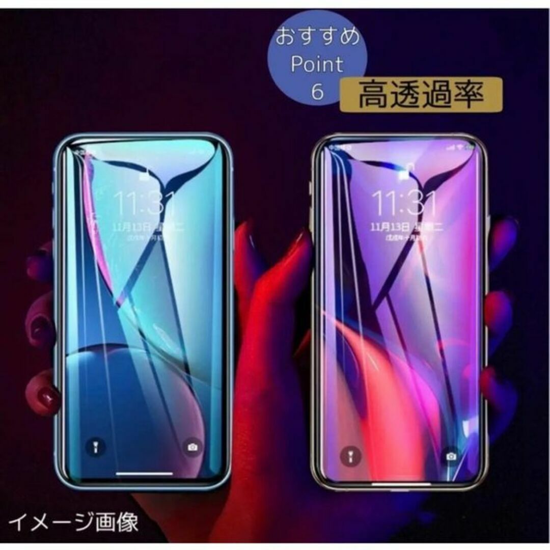 【iPhone11】世界のゴリラガラス　覗き見防止強化ガラスフィルム スマホ/家電/カメラのスマホアクセサリー(保護フィルム)の商品写真