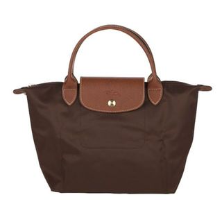 ロンシャン(LONGCHAMP)の新品 ロンシャン LONGCHAMP ハンドバッグ ル プリアージュ トップハンドルバッグ Sサイズ エベヌ(ハンドバッグ)